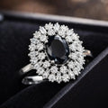 Gothic Oval Medallion Ring